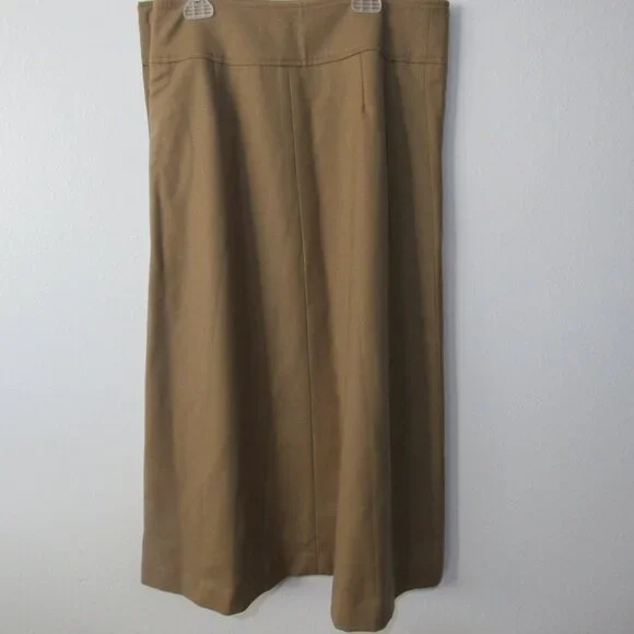 Talbots SZ 6 Camel Midi Skirt - Picture 5 of 8